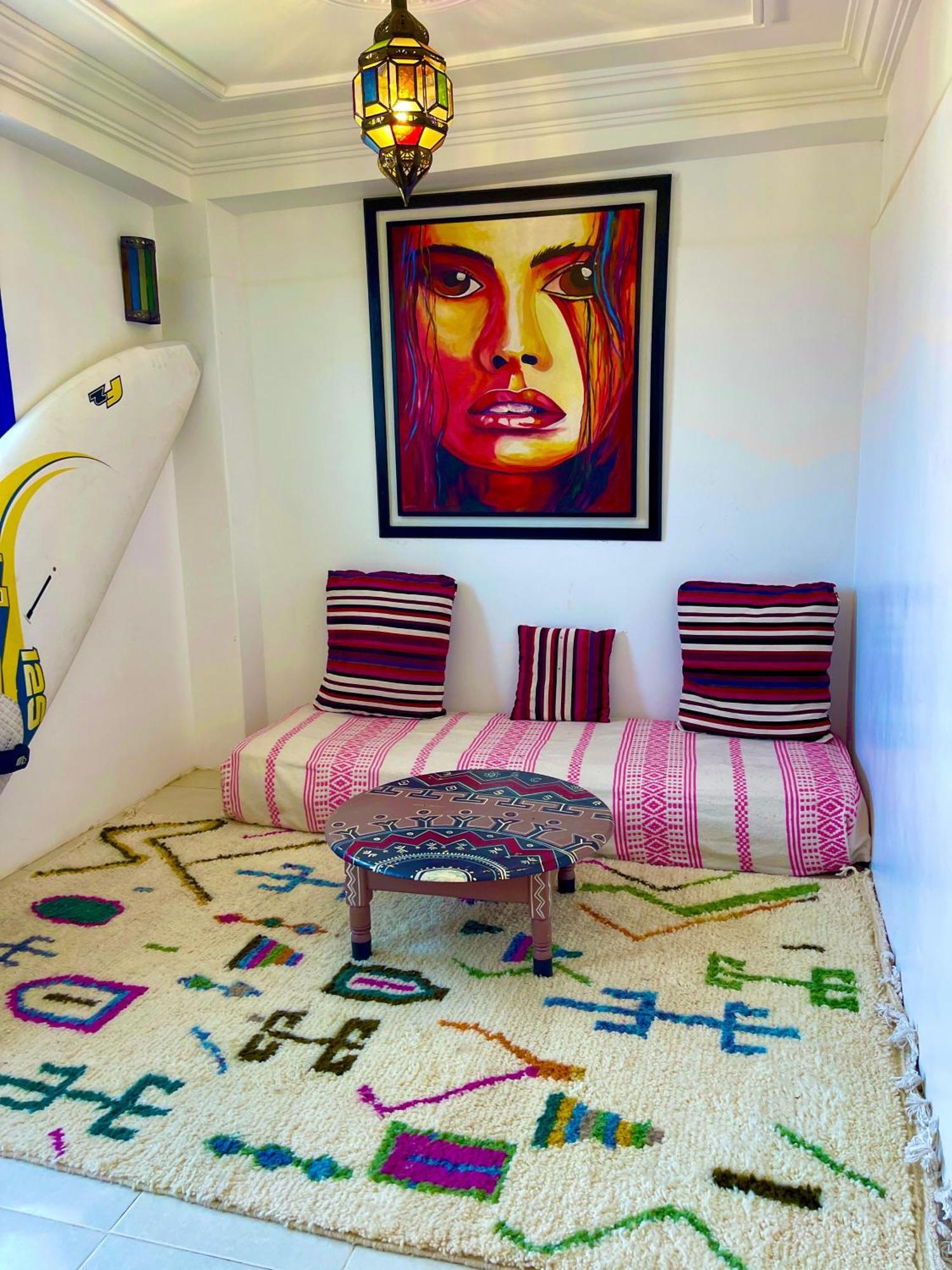 Surf & Salsa Ocean House Bed & Breakfast Tamraght Luaran gambar